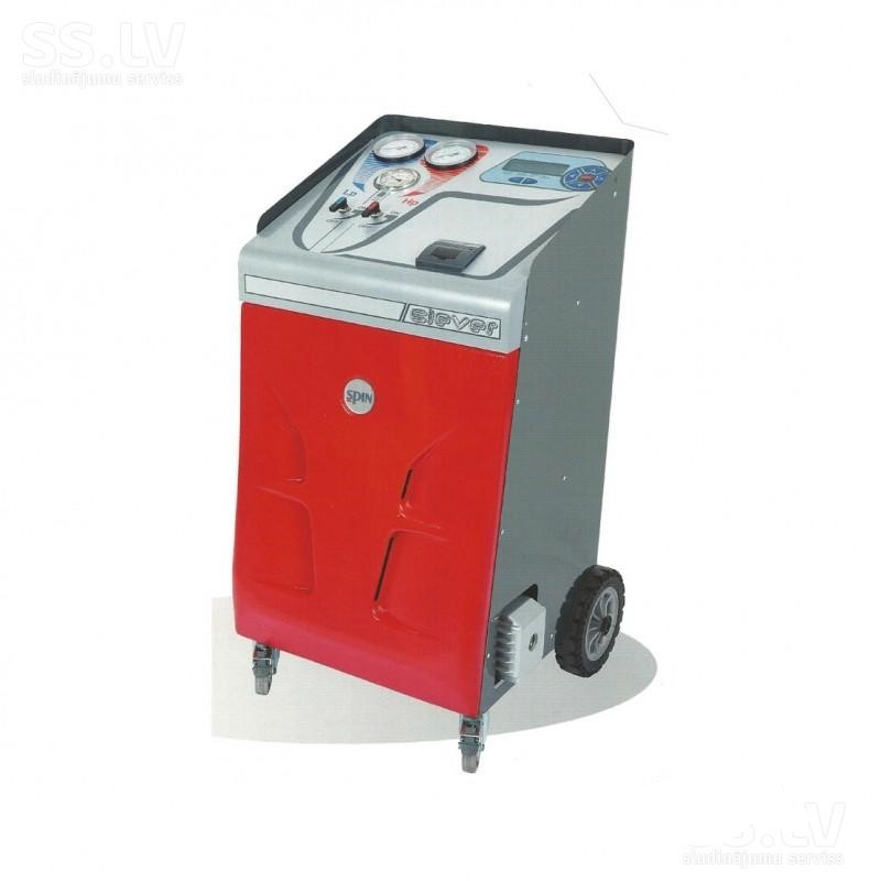 Установка для обслуживания кондиционеров CLEVER EVOLUTION - автомат, фреон 134a, русифицированный