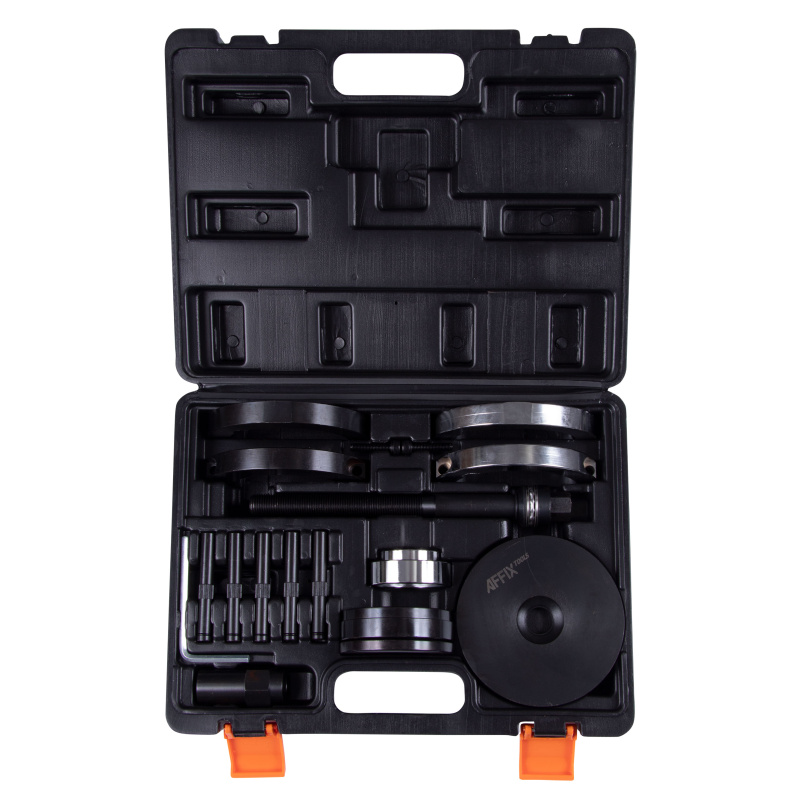 AFFIX Набор оправок для монтажа и демонтажа ступичных подшипников, кейс, 16 предметов