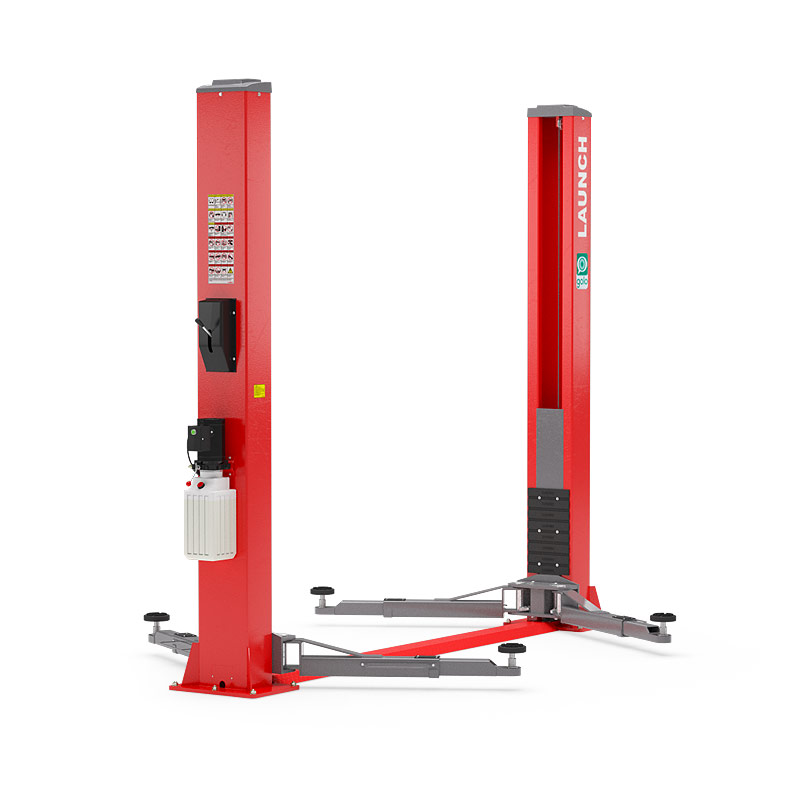Подъемник двухстоечный г/п 4 т. эл-гидр. с нижней синхронизацией LAUNCH TLT-240SB(S) 380В красный