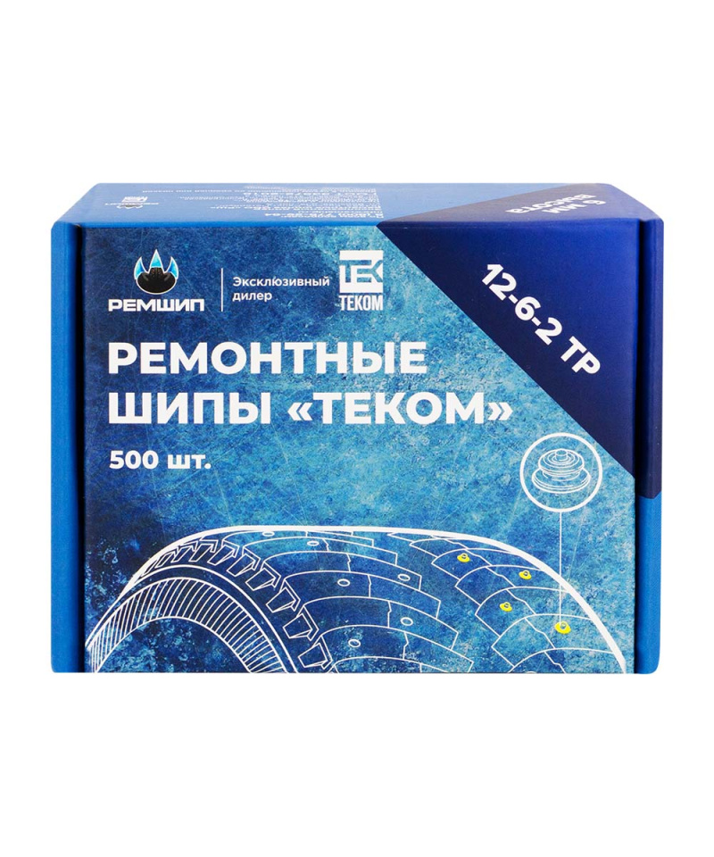 Шип 12-6-2ТР упаковка (500шт.) ТЕКОМ