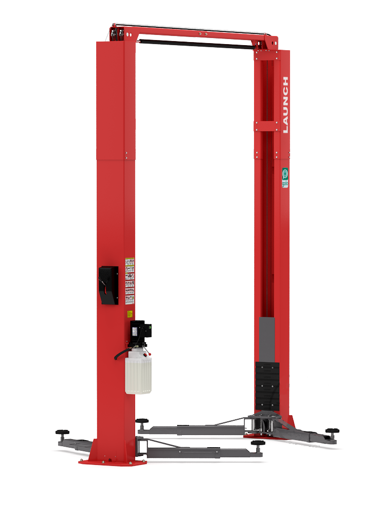 Подъемник двухстоечный,г/п 4т,электрогидрав.с верхней синхр-цией красн.Launch380V TLT-240SCS GL01920