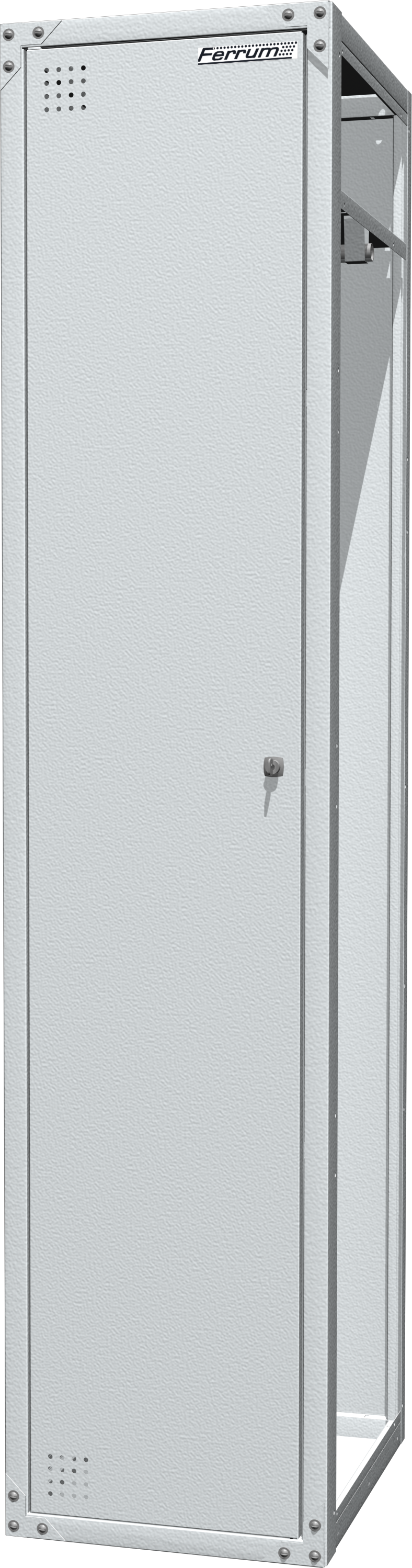 Шкаф раздевальный односекционный серии "Standart"  03.411/D-7035