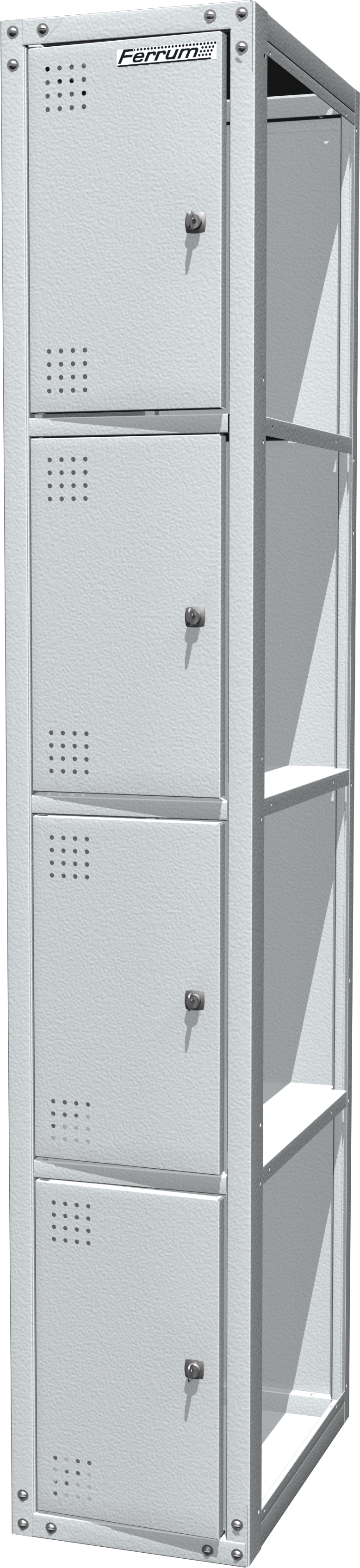 Шкаф раздевальный односекционный серии "Standart"  03.314/D-7035