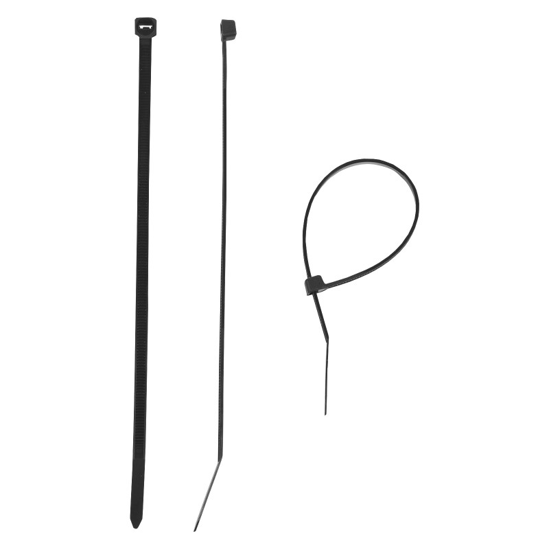 Хомуты нейлоновые черные,3,6х370мм,100шт, ЗУБР Мастер 309030-36-370