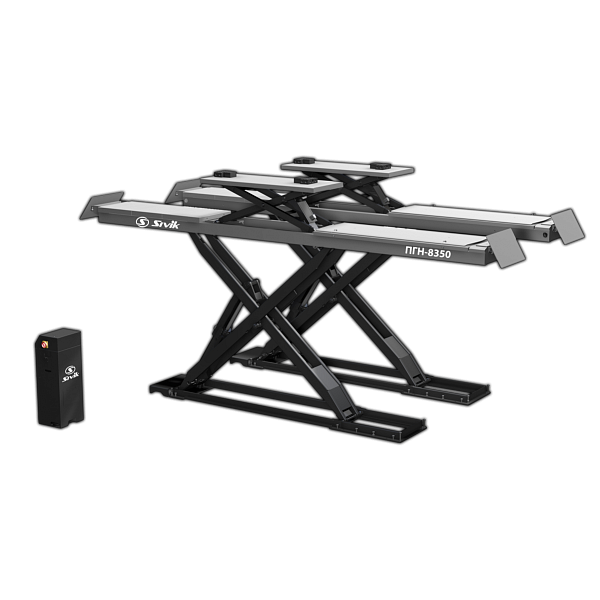 Подъемник ножничный эл/гидравлический г/п 5т под сх-развал с подъемником 2 уровня SIVIK ПГН-8350