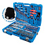 KING TONY Набор инструментов универсальный, 153 предмета, в комплекте фонарь налобный P7553MR03