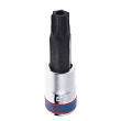 KING TONY Насадка (бита) торцевая 1/2", TORX, T60, L = 80 мм, с отверстием 403760