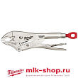 Зажим TORQUE LOCK™ с изогнутыми губками 250мм (10”) 10 Torque Lock Curv. Jaw Loc. Pliers-1pc MILWAUK